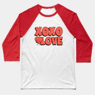 Xoxo Love Baseball T-Shirt